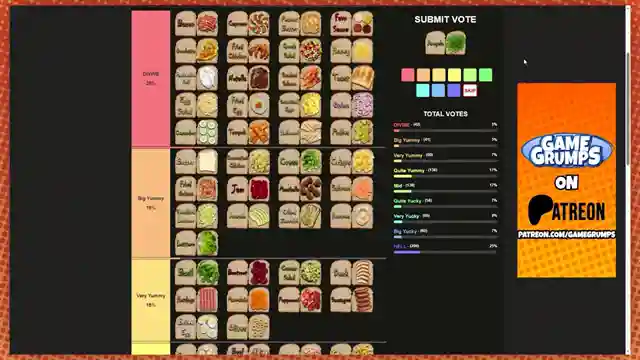culinary-debates-game-grumps-rate-pickles-cheese-and-more