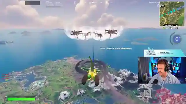 ninja-explores-fortnite-season-superpowers-weapons-and-ai-opponents