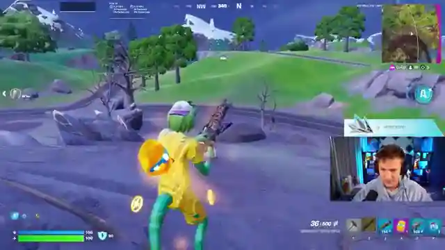 ninja-explores-fortnite-season-superpowers-weapons-and-ai-opponents